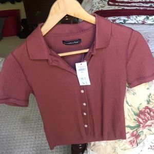Abercrombie & Fitch Semi-Crpped Shirt!